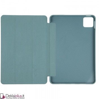 Smart soft dirbtinės odos dėklas - žalias (Xiaomi Pad 7/Pad 7 Pro/Pad 8/Pad 8 Pro)